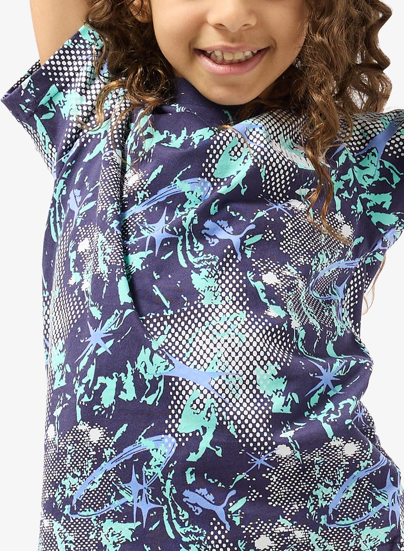 PUMA Youth Tween Universe All Over Printed T-Shirt - Image 3